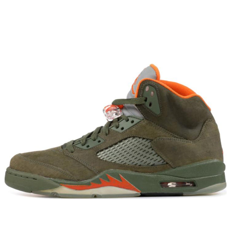 Air Jordan 5 Retro LS 'Olive'  314259-381 Epochal Sneaker
